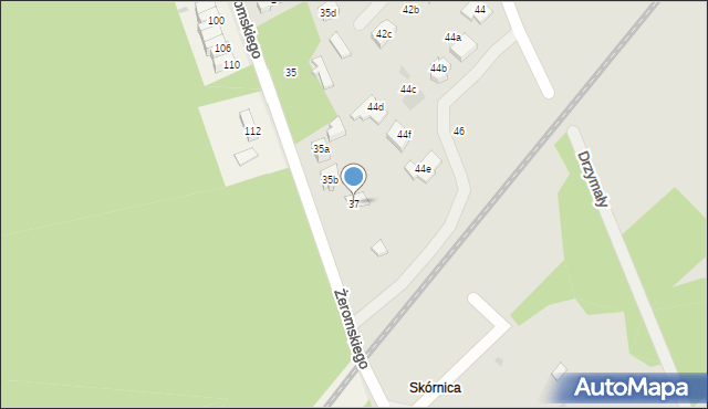 Goleniów, Żeromskiego Stefana, 37, mapa Goleniów