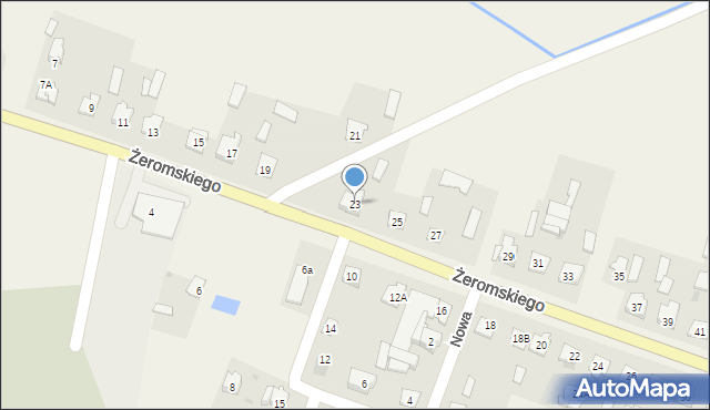 Grudusk, Żeromskiego Stefana, 23, mapa Grudusk