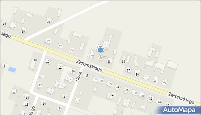 Grudusk, Żeromskiego Stefana, 31, mapa Grudusk