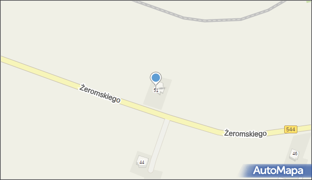 Grudusk, Żeromskiego Stefana, 51, mapa Grudusk