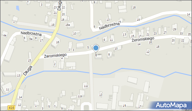 Kietrz, Żeromskiego Stefana, 6, mapa Kietrz