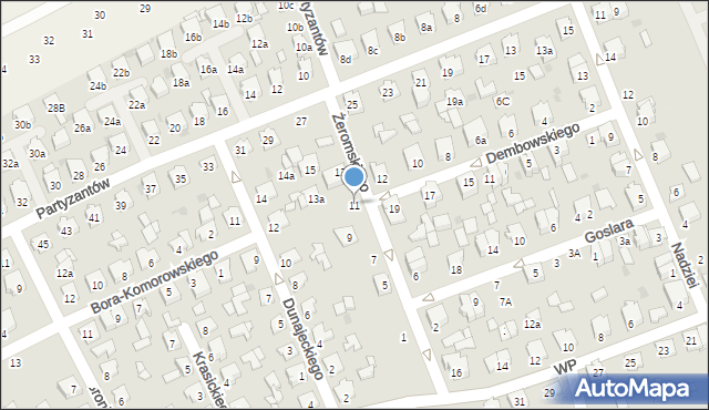 Kolbuszowa, Żeromskiego Stefana, 11, mapa Kolbuszowa