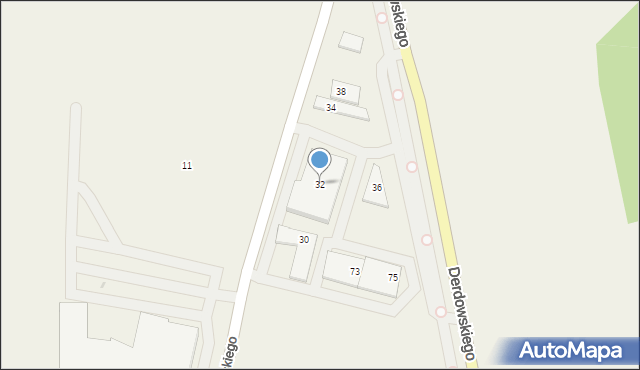 Kosakowo, Żeromskiego Stefana, 32, mapa Kosakowo