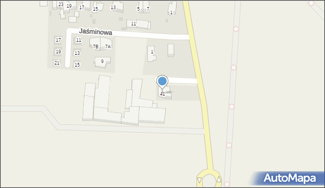 Kosakowo, Żeromskiego Stefana, 41, mapa Kosakowo