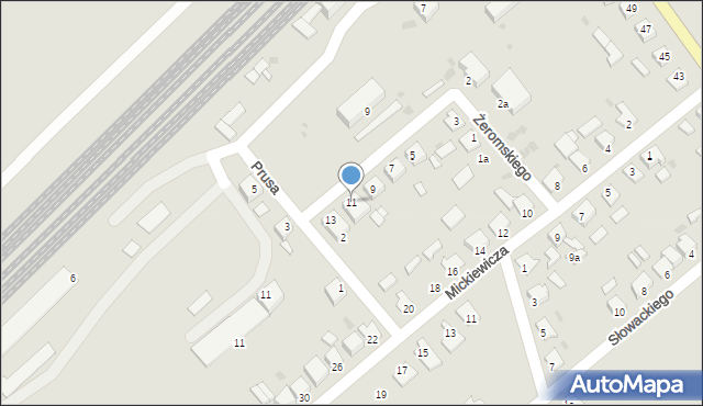 Kowalewo Pomorskie, Żeromskiego Stefana, 11, mapa Kowalewo Pomorskie