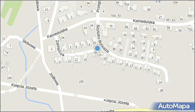 Kraków, Żemaitisa Kiejstuta, 22, mapa Krakowa