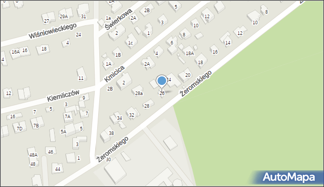 Marki, Żeromskiego Stefana, 26, mapa Marki