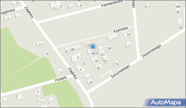 Marki, Żeromskiego Stefana, 76, mapa Marki