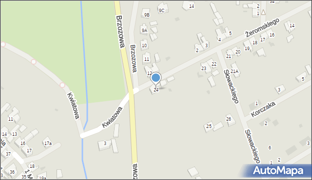 Maszewo, Żeromskiego Stefana, 24, mapa Maszewo