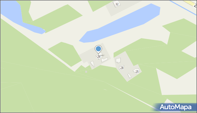 Nieporęt, Zegrzyńska, 26, mapa Nieporęt