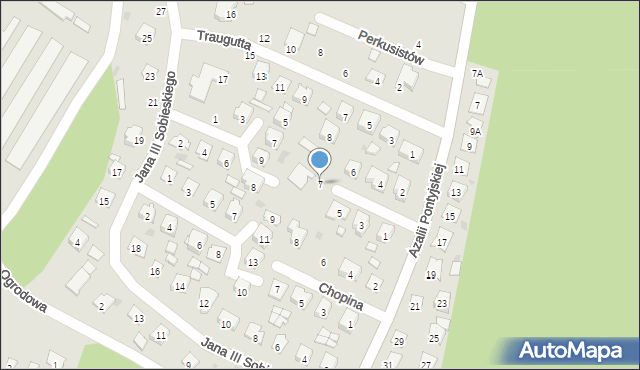 Nowa Sarzyna, Żeromskiego Stefana, 7, mapa Nowa Sarzyna