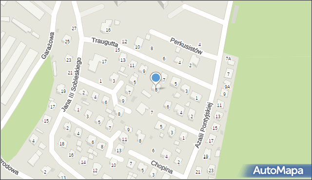 Nowa Sarzyna, Żeromskiego Stefana, 8, mapa Nowa Sarzyna