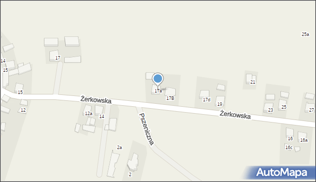 Nowe Miasto nad Wartą, Żerkowska, 17a, mapa Nowe Miasto nad Wartą