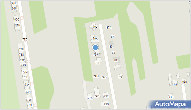 Otwock, Żeromskiego Stefana, 79J, mapa Otwock