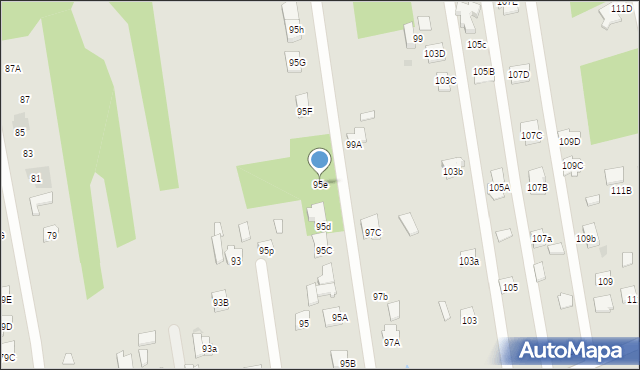 Otwock, Żeromskiego Stefana, 95e, mapa Otwock