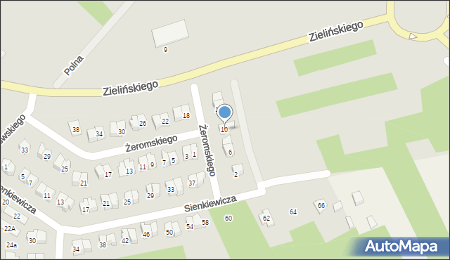 Połaniec, Żeromskiego Stefana, 10, mapa Połaniec