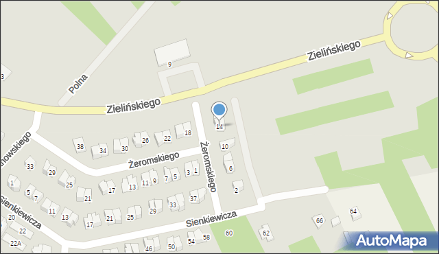 Połaniec, Żeromskiego Stefana, 14, mapa Połaniec