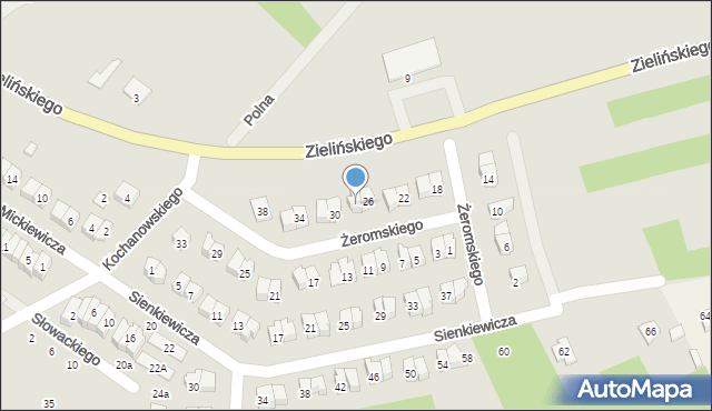 Połaniec, Żeromskiego Stefana, 28, mapa Połaniec