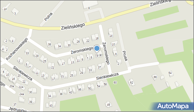 Połaniec, Żeromskiego Stefana, 3, mapa Połaniec