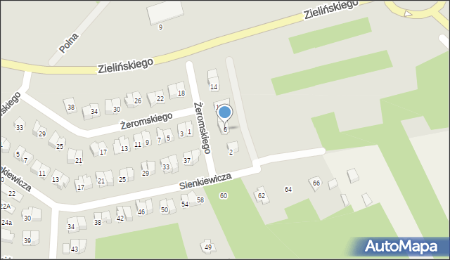 Połaniec, Żeromskiego Stefana, 6, mapa Połaniec