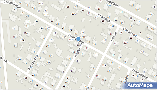 Rumia, Żeromskiego Stefana, 13A, mapa Rumia