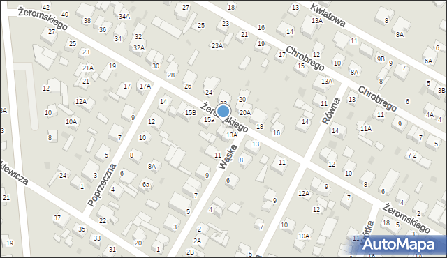 Rumia, Żeromskiego Stefana, 13B, mapa Rumia