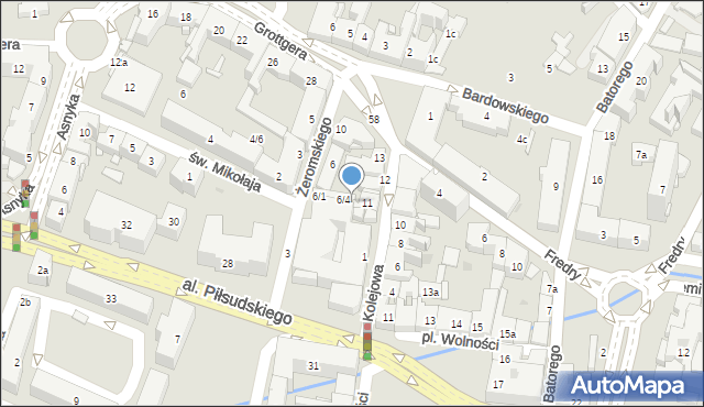 Rzeszów, Żeromskiego Stefana, 6/5, mapa Rzeszów