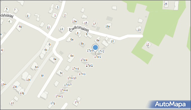 Rzeszów, Zelwerowicza Aleksandra, 17p/2, mapa Rzeszów