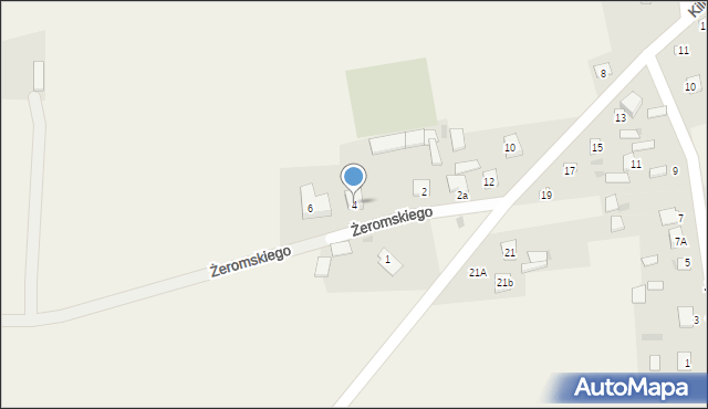 Sarnaki, Żeromskiego Stefana, 4, mapa Sarnaki