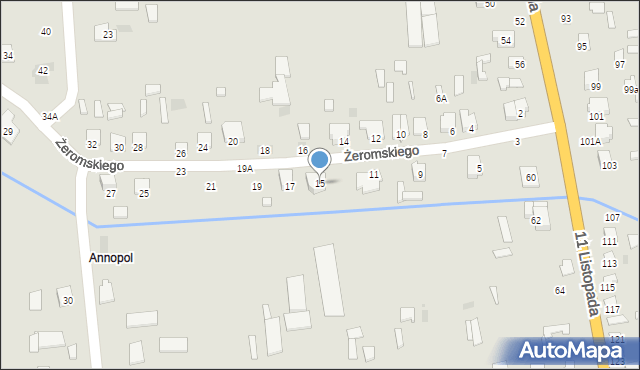 Siemiatycze, Żeromskiego Stefana, 15, mapa Siemiatycze