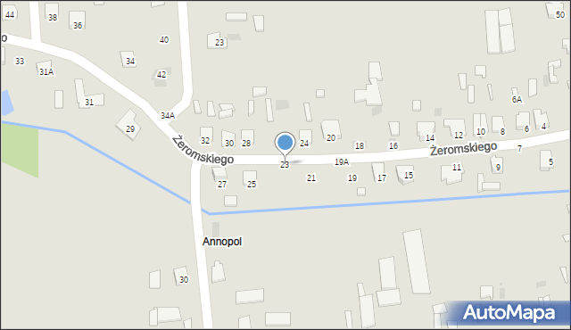 Siemiatycze, Żeromskiego Stefana, 23, mapa Siemiatycze