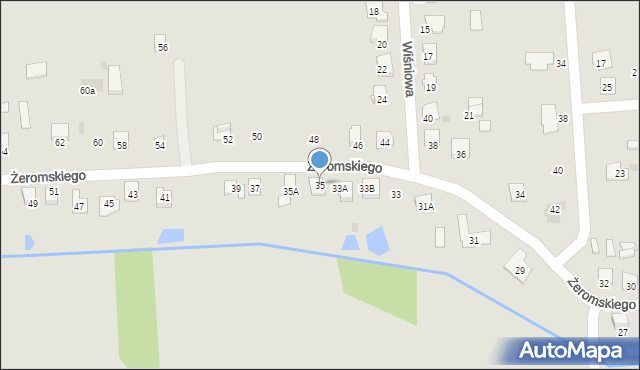 Siemiatycze, Żeromskiego Stefana, 35, mapa Siemiatycze