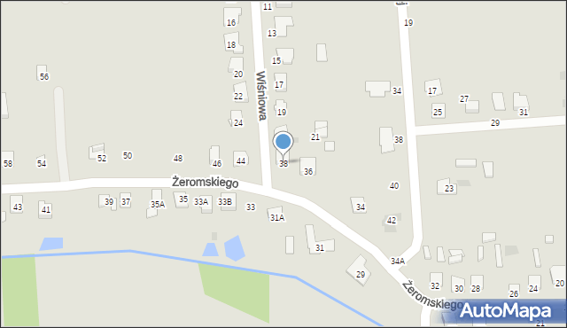 Siemiatycze, Żeromskiego Stefana, 38, mapa Siemiatycze