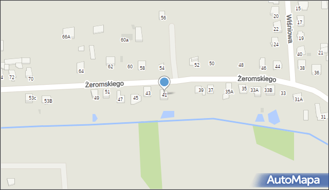 Siemiatycze, Żeromskiego Stefana, 41, mapa Siemiatycze