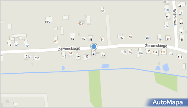 Siemiatycze, Żeromskiego Stefana, 43, mapa Siemiatycze