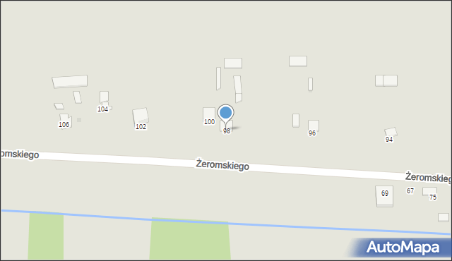 Siemiatycze, Żeromskiego Stefana, 98, mapa Siemiatycze