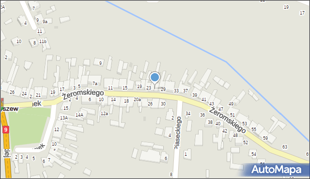 Skaryszew, Żeromskiego Stefana, 27, mapa Skaryszew