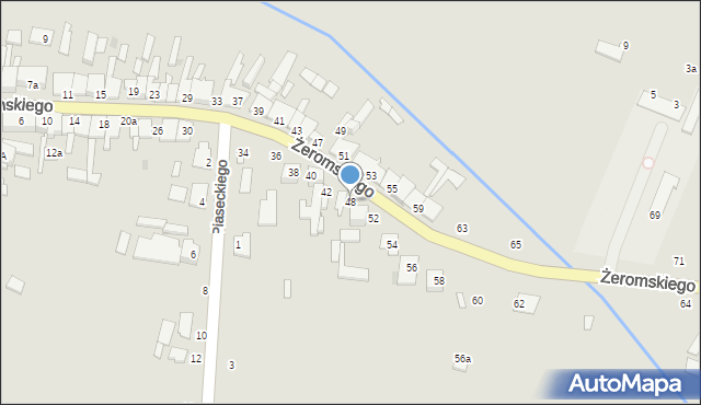 Skaryszew, Żeromskiego Stefana, 48, mapa Skaryszew