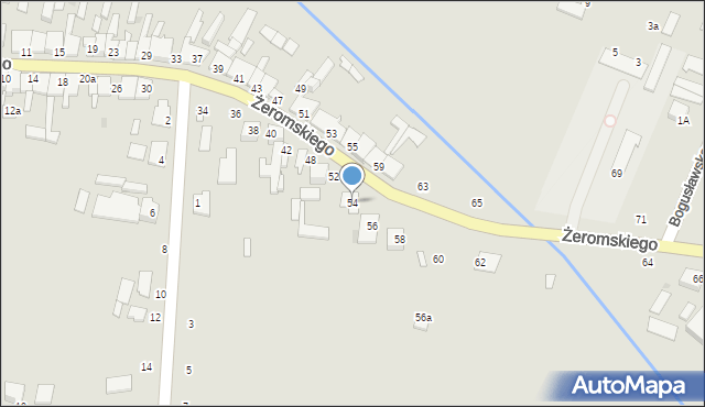 Skaryszew, Żeromskiego Stefana, 54, mapa Skaryszew