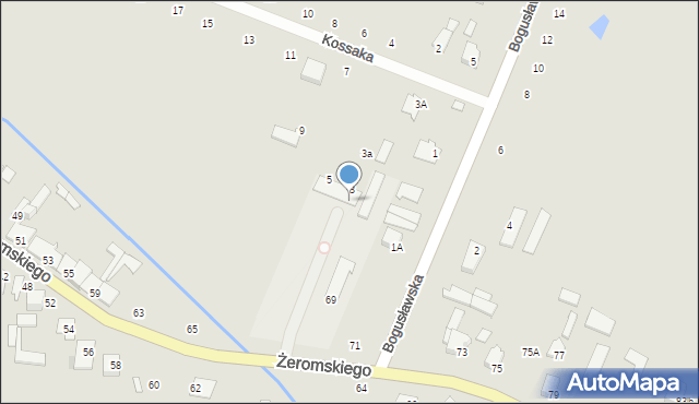 Skaryszew, Żeromskiego Stefana, 67, mapa Skaryszew