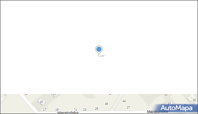 Skórzewo, Żeglarska, 11, mapa Skórzewo