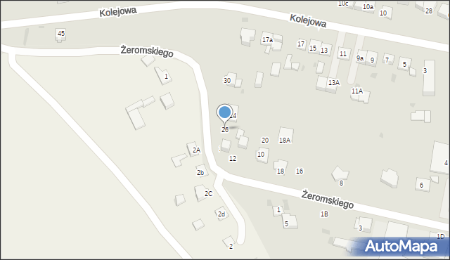 Słomniki, Żeromskiego Stefana, 26, mapa Słomniki