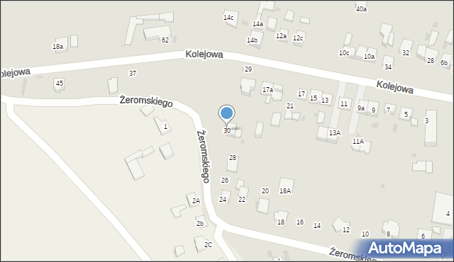 Słomniki, Żeromskiego Stefana, 30, mapa Słomniki