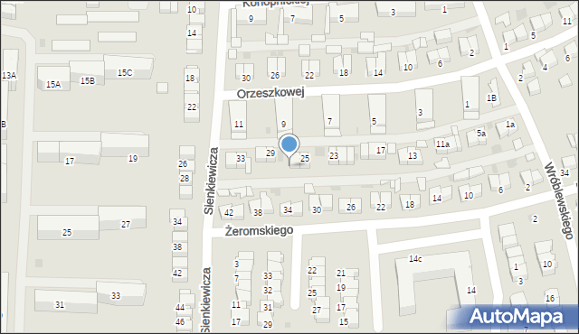 Starogard Gdański, Żeromskiego Stefana, 27, mapa Starogard Gdański