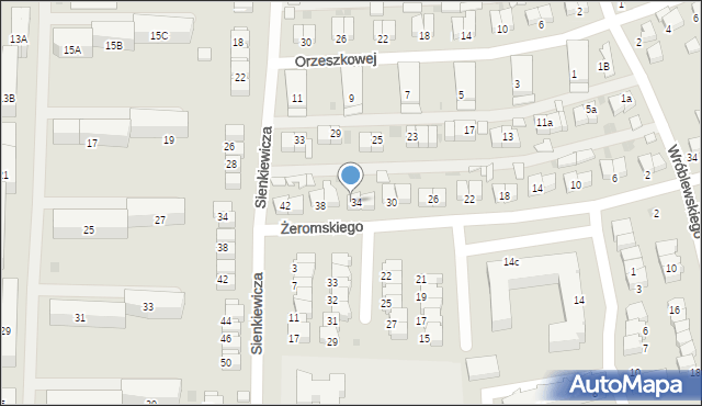 Starogard Gdański, Żeromskiego Stefana, 36, mapa Starogard Gdański