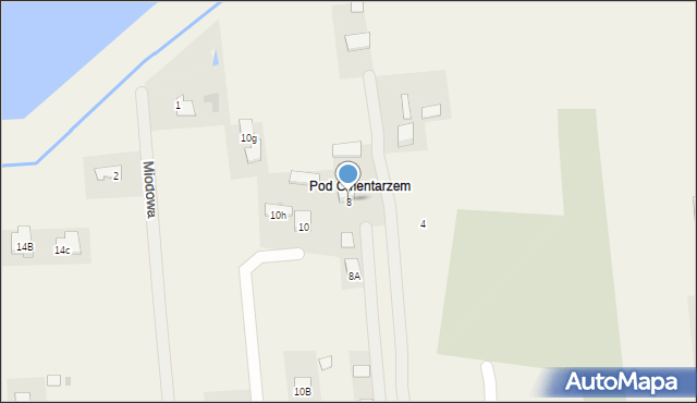 Strawczyn, Żeromskiego Stefana, 8, mapa Strawczyn