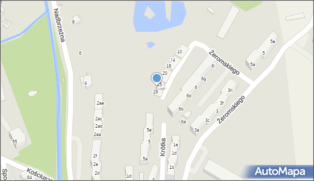 Stronie Śląskie, Żeromskiego Stefana, 28, mapa Stronie Śląskie