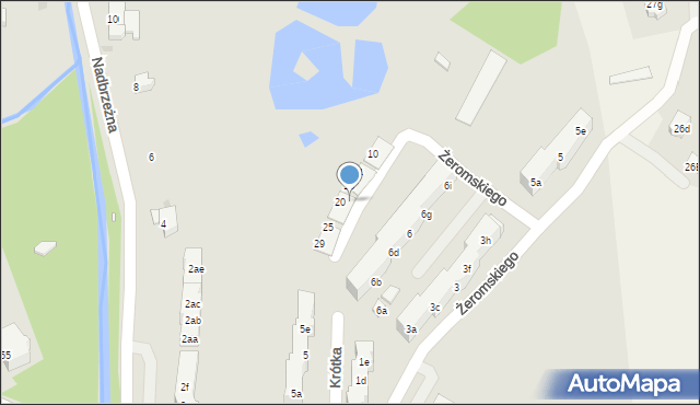 Stronie Śląskie, Żeromskiego Stefana, 42, mapa Stronie Śląskie