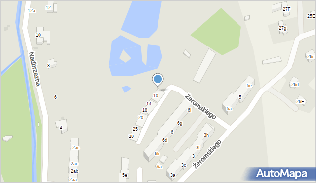 Stronie Śląskie, Żeromskiego Stefana, 8, mapa Stronie Śląskie