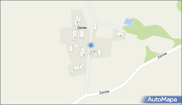 Strupice, Żerów, 2, mapa Strupice